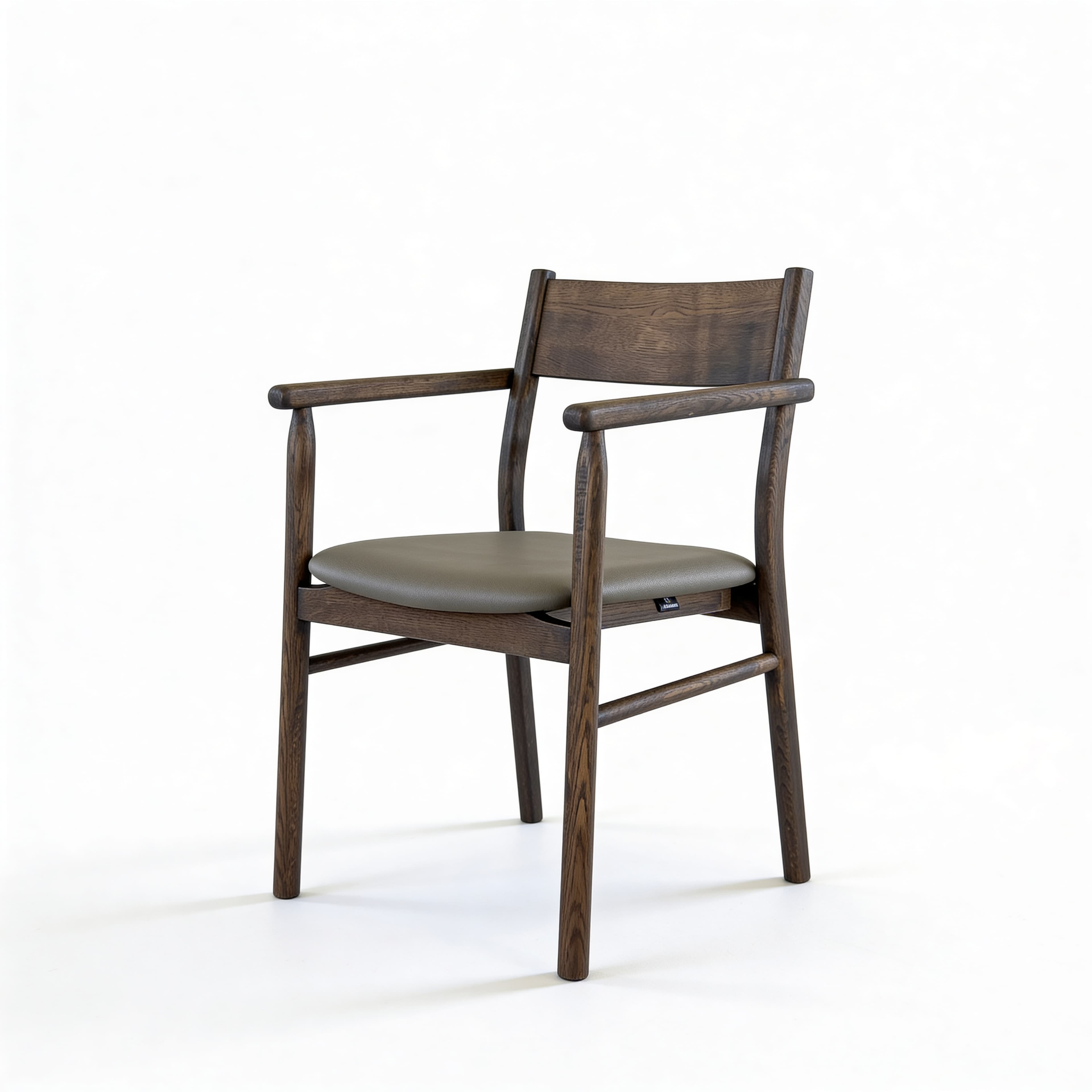 Dining chair placed in a bright kitchen campaign scene